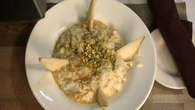 Rice Pudding with Fresh Pears and Honey