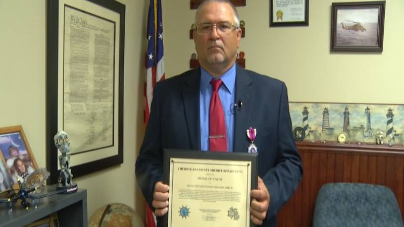 Promo Image: Cheboygan County Deputy Receives Medal of Valor